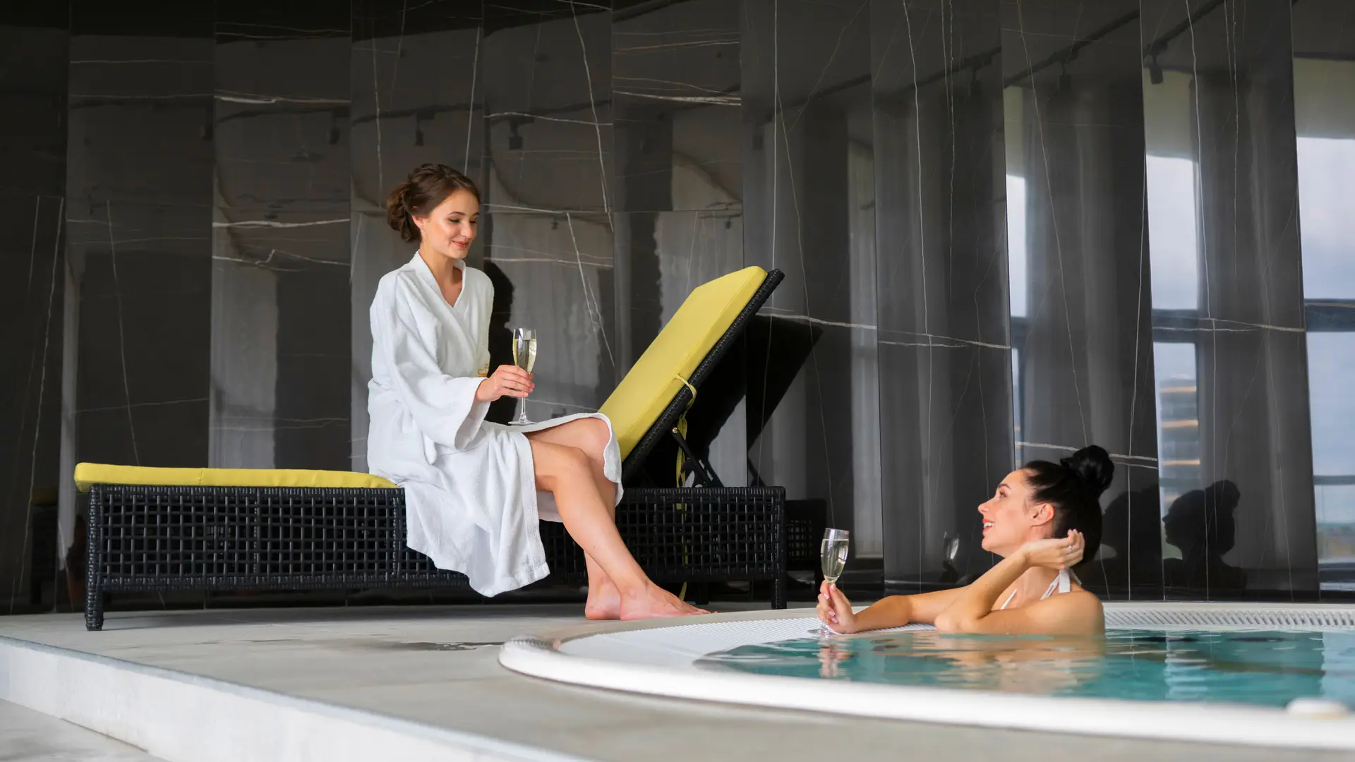 Détente piscine privée